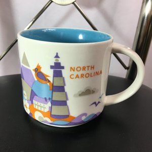 Starbucks You Are Here N. CAROLINA Mug Coffee Mug